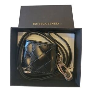 BOTTEGA VENETA Leather Intrecciato Woven Airpods Case NIB XMAS GIFT $450 🎅 🌲